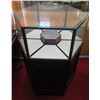 Image 1 : Hexagon Shape Display Case w/ 6 Sections & Undershelves 29"x29"x44"H