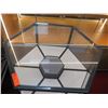 Image 2 : Hexagon Shape Display Case w/ 6 Sections & Undershelves 29"x29"x44"H