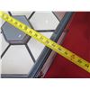 Image 8 : Hexagon Shape Display Case w/ 6 Sections & Undershelves 29"x29"x44"H