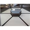 Image 2 : Hexagon Shape Display Case w/ 6 Sections & Undershelves 29"x29"x44"H