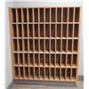 Image 1 : Wooden Multi-Section Wall Rack 60"x12"x65"