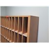 Image 2 : Wooden Multi-Section Wall Rack 60"x12"x65"