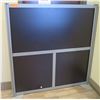 Image 1 : Metal 3-Section Display 49"x52"