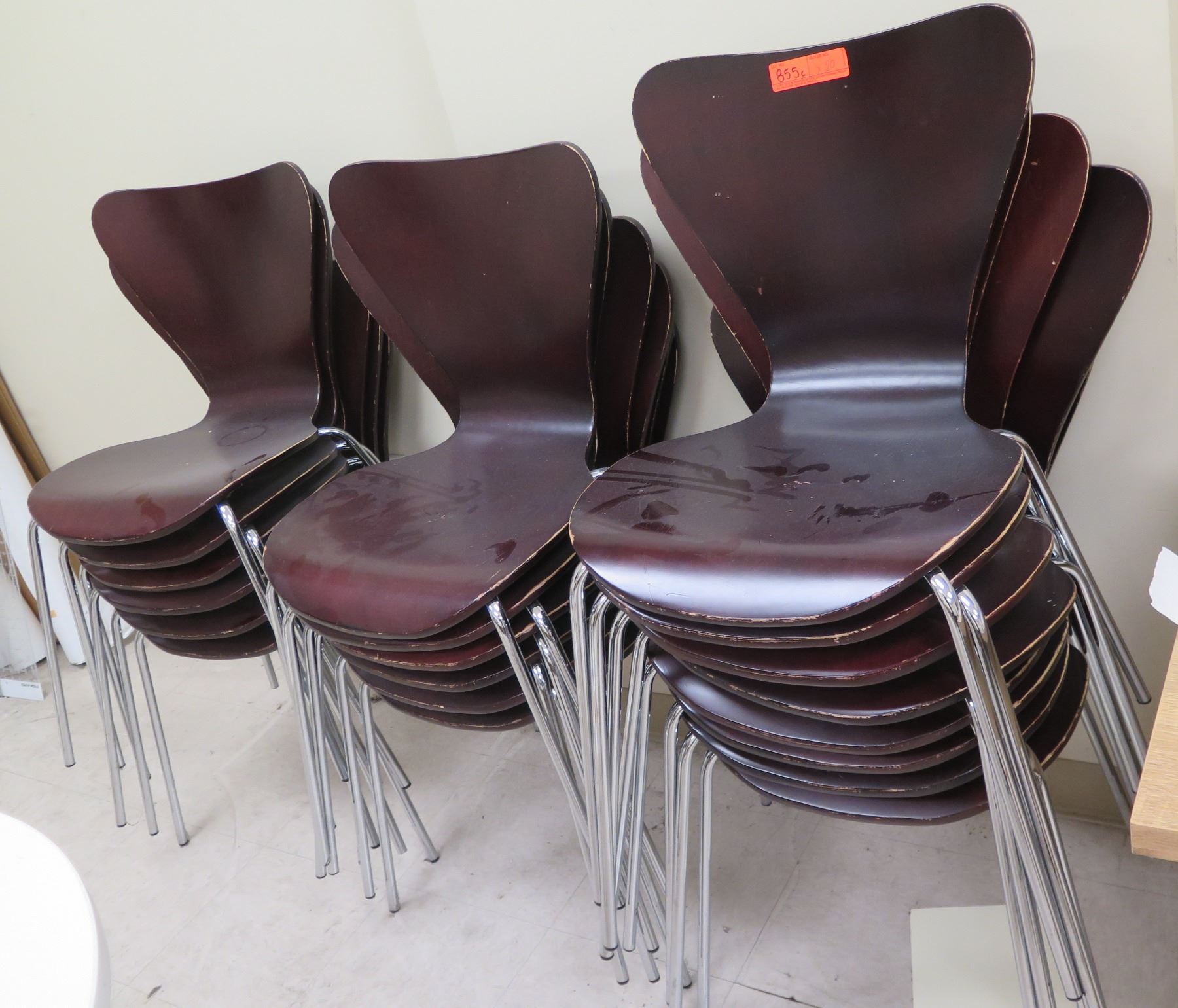 Qty 20 Stacking Chairs 17