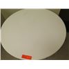Image 2 : Round Table w/ Black Pedestal Legs 30" Dia, 31"H