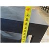Image 8 : Rolling Black Table w/ Undershelf 34"x20"x29"H