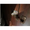 Image 3 : Waste Receptacle w/ Backsplash Top & Front Door 22"x22"x46"H