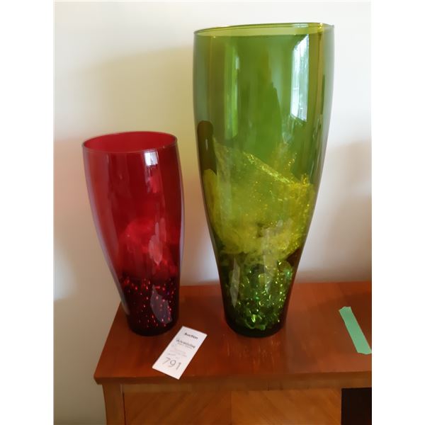 Coloured Vases A
