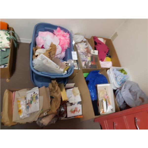 Fabric, Knitting Supplies A