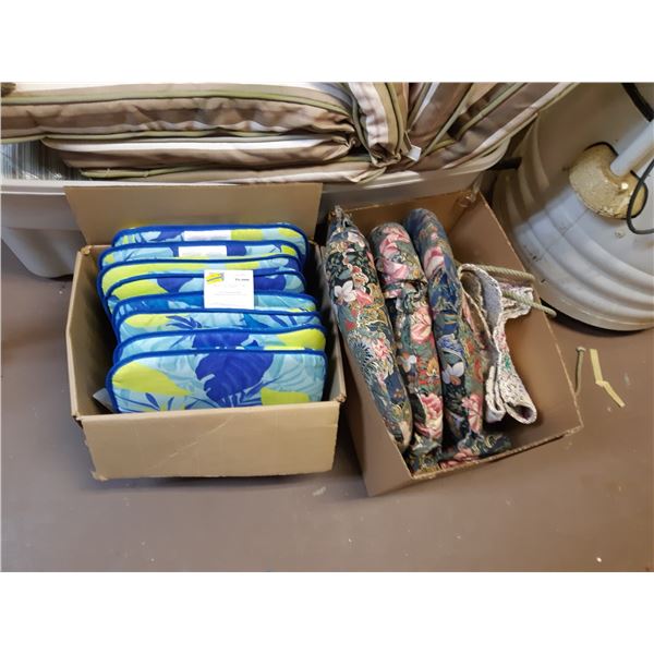 Outdoor Cushions and Chairs A