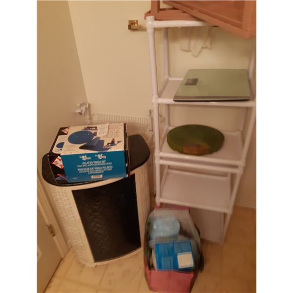 Yoga, Hamper, Shelving A