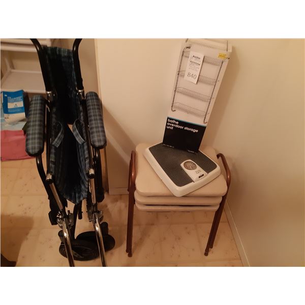 Wheelchair, Vintage Stools A
