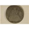 Image 1 : 1877 SILVER SEATED LIBERTY HALF DOLLAR