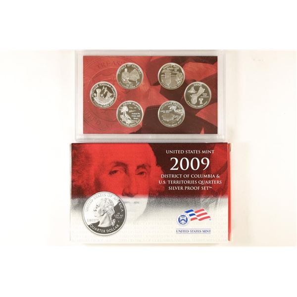 2009 SILVER DISTRICT OF COLUMBIA & US TERRITORIES