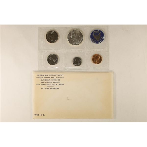 1965 US SPECIAL MINT SET WITH ENVELOPE