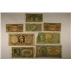 Image 1 : 8 GREECE BANKNOTES:500 DRACHMAI (1945 & 2-1950),