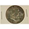 Image 1 : 1957 SILVER FRANKLIN HALF DOLLAR UNC