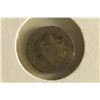 Image 1 : 1853 US 3 CENT "SILVER"