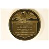 Image 2 : 24 KT GOLD ELECTROPLATE ON STERLING SILVER MEDAL