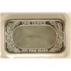 Image 2 : 1 TROY OZ. .999 FINE SILVER PROOF BAR/INGOT