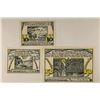 Image 2 : SET OF 3-1922 ARENDSEE NOTGELDS (CRISP UNC) 10,