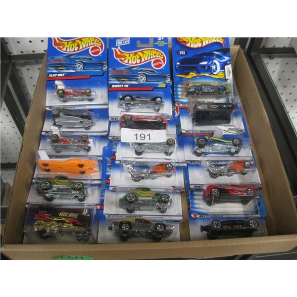 25 new Hot Wheels toy cars