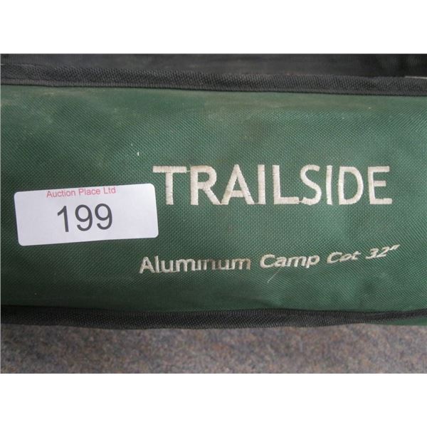 Trailside aluminum camp cot 32"