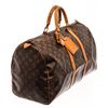 Image 2 : Louis Vuitton Brown Monogram Canvas Keepall 50 Travel Bag