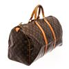 Image 3 : Louis Vuitton Brown Monogram Canvas Keepall 50 Travel Bag