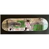 Image 1 : Hand painted skateboard "LA Raised" by Gino Perez