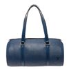 Louis Vuitton Blue Epi Leather Soufflot Shoulder Bag