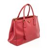 Image 3 : Prada Pink Saffiano Leather Galleria Shoulder Bag