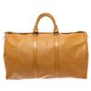 Image 1 : Louis Vuitton Tan Epi Leather Keepall 50 Travel Bag