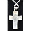 Image 3 : Navajo Sterling Cross Pendant by Roger John