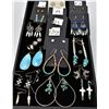 Image 1 : Collection of Earrings, Some Native American