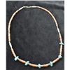 Image 1 : Navajo Sterling and Shell Heishi Necklace