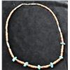 Image 2 : Navajo Sterling and Shell Heishi Necklace