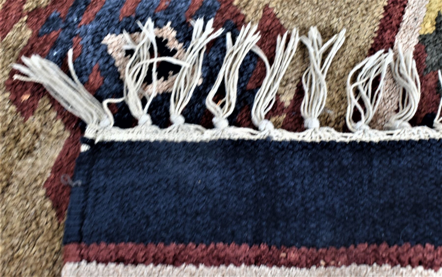 Perla Hand Woven Fringed Rug, made in India