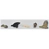 Image 1 : 5 Miniature Native American Zuni Fetishes