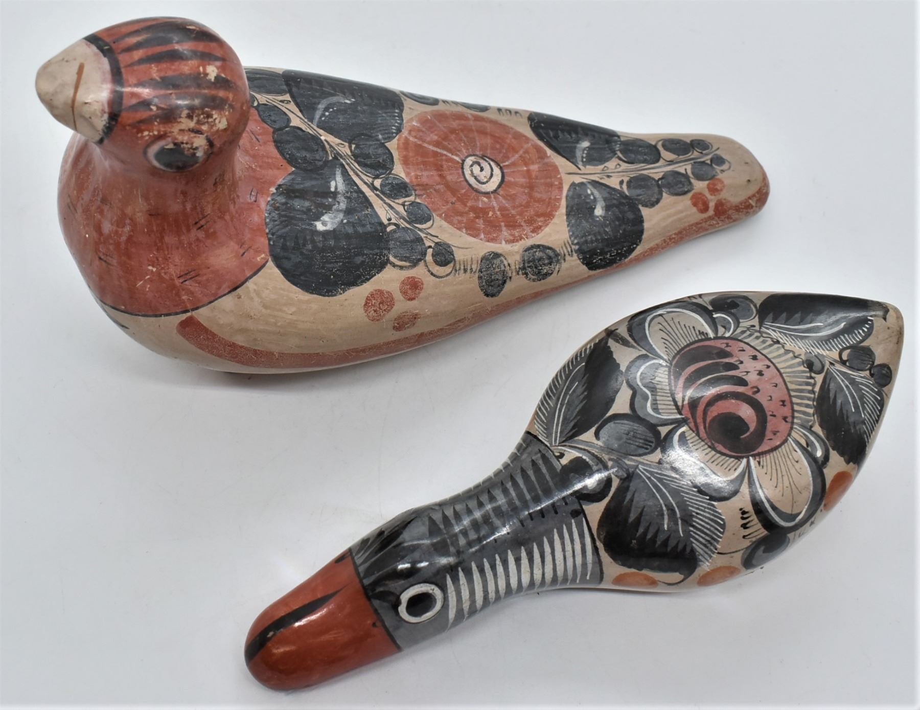 Vintage Tonala Pottery Birds