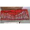 Image 2 : 2 NEW 24 PIECE COMBINATION WRENCH SETS 6-22MM AND 1/4-1 INCH