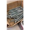 Image 8 : LOT OF LARGE BOLTS AND FASTENERS