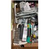 Image 8 : 2 BOXES OF DOUBLE HEAD WRENCH, GARAGE HOOKS, PINS AND MORE