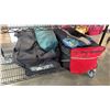 Image 8 : LARGE CAMPING TENT WITH 2 MARINE JACKETS AND KITE