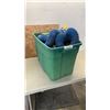 Image 1 : TOTE OF VARIOUS CONTRUCTION HANGERS, MEAT HOOKS, SLAT WALLL HOOKS AND MORE
