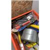 Image 2 : CRATE OF DUCT TAPE, ZAP STRAPS, NEW FUNNELS, ETC