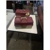 Image 1 : 2 WOOD STREAM FISHING TACKEL BOXES