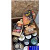 Image 2 : CRATE OF NEW DETAIL SUPPLIES, WHITE LITHIUM GREASE AND SHOP FLUIDS