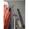 Image 3 : SLEDGEHAMMER, WRAP TOOL, SHOVEL HEAD, AND PIPE CLAMPS
