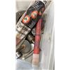 Image 2 : BIN OF ROAD SAFETY FLARES AND MACHINING TOOLS